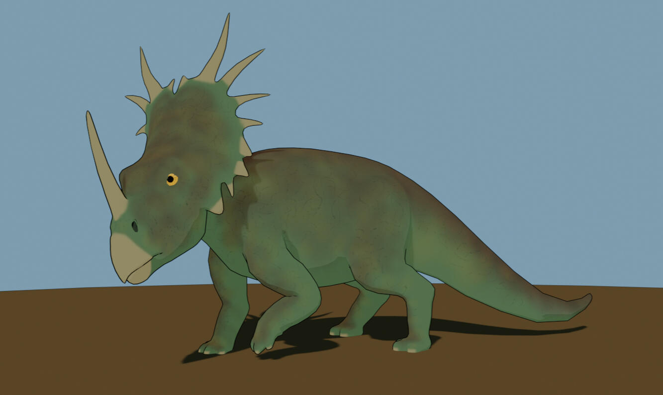 Styracosaurus (smooth style)