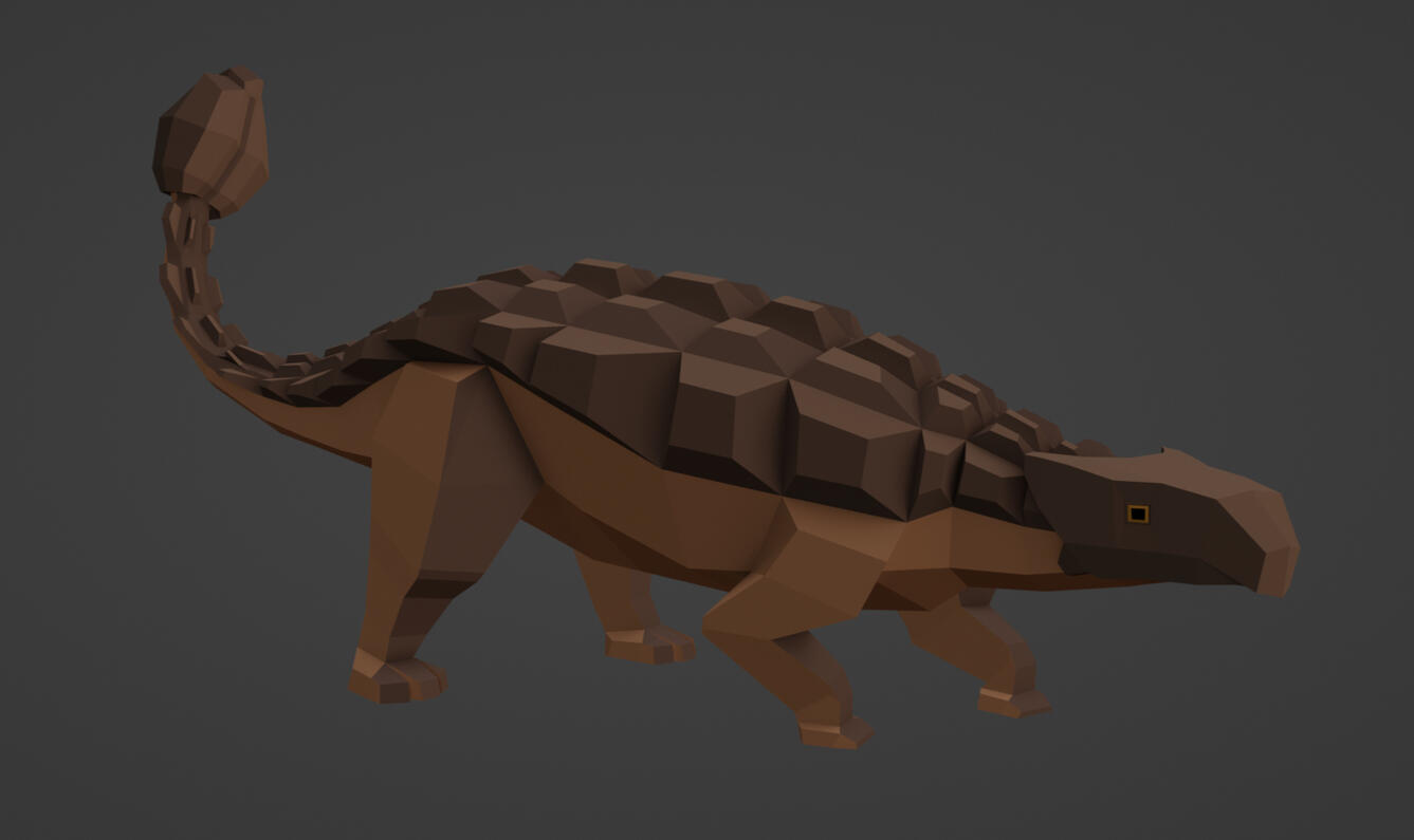 Ankylosaurus (blocky style)