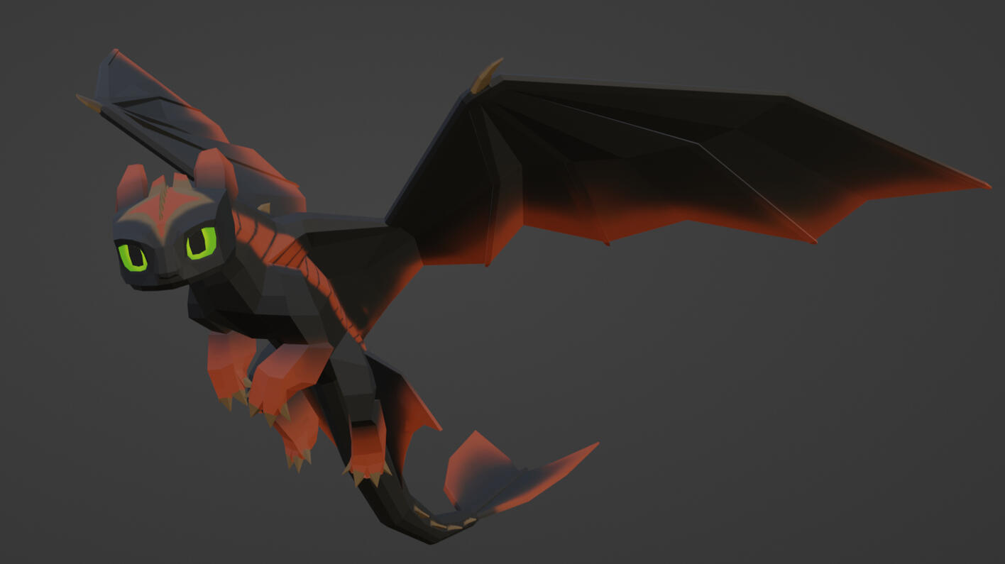 "Selina" (Client model; blocky style)