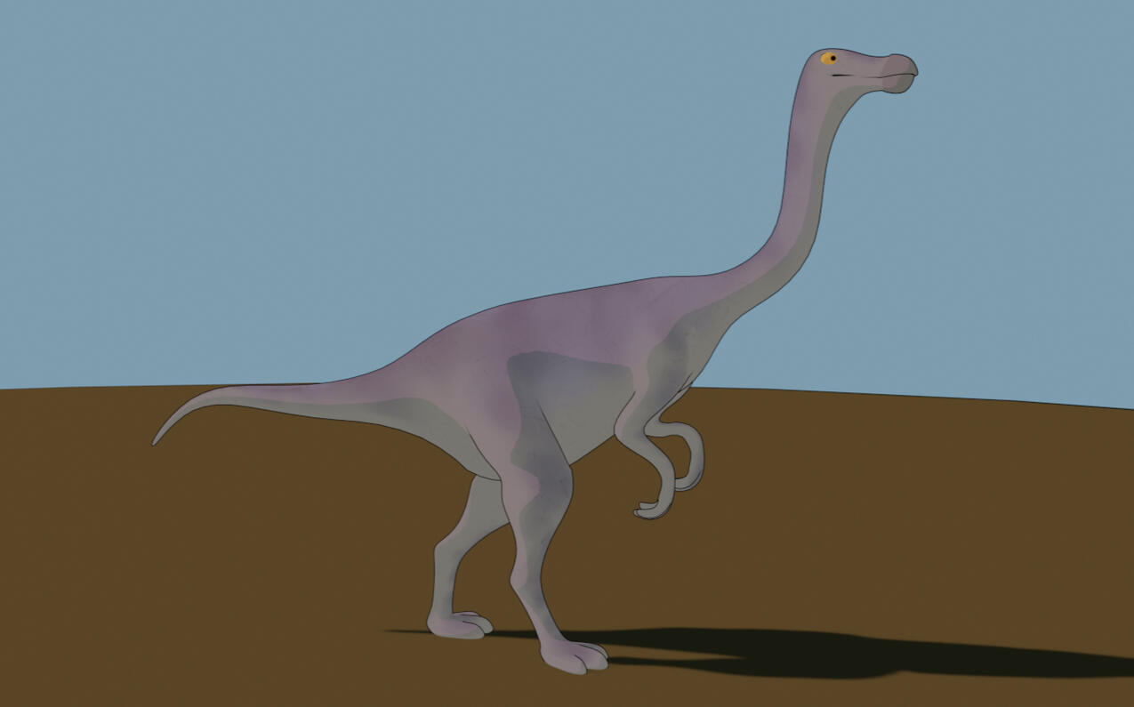 Struthiomimus (smooth style)